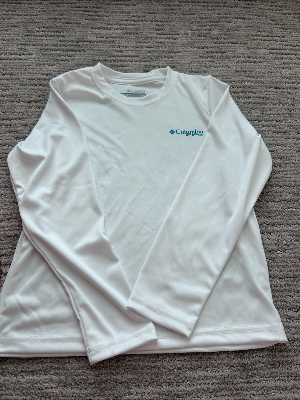 Columbia White Performance Tee
